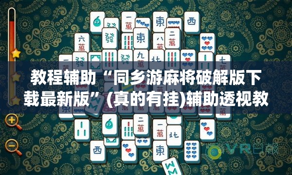 玩家必看教程“八仙竞技馆双扣记牌器”其实真的有挂
